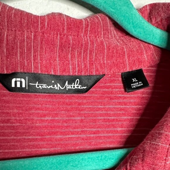 Travis Mathew Red Polo Shirt - Picture 2 of 3